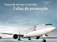 Qatar: cinco anos de Brasil e cinco dias de promoção