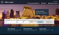 Site da Sheraton apresenta nova identidade visual