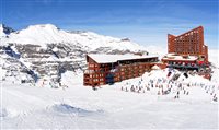 Valle Nevado já registra mais de 1,20 metro de neve