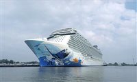 Norwegian Escape deixa estaleiro na Alemanha; veja vídeo