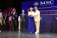 Xuxa inaugura MSC Splendida no Brasil