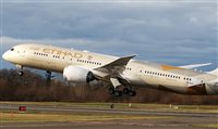 Etihad anuncia 787-9 Dreamliner em mais cinco rotas