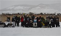 Veja vídeo do passeio de snowmobile do Top 10 United