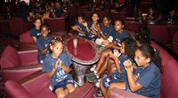 Crianças da Fundação Xuxa embarcam no MSC Orchestra