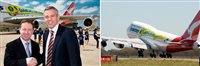 Veja o 747 da Qantas pintado para Copa da África do Sul