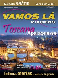 Toscana e Cuba na nova edição da revista Vamos Lá