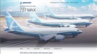 Boeing cria site com informações do novo 737 Max