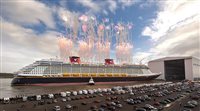 Novo navio da Disney Cruise Line deixa estaleiro alemão