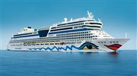 Aida Cruises batiza navio em Hamburgo (Alemanha)