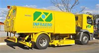 Infraero inicia distribuição de caminhões limpa pista 
