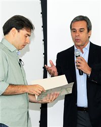 SindRio recebe candidato a prefeito Rodrigo Maia
