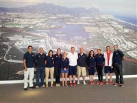 Comitê Olímpico da Grã-Bretanha visita o Rio 2016