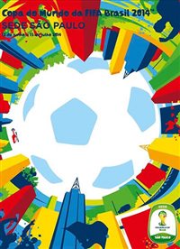 Cidades-sede da Copa divulgam cartazes do evento; veja