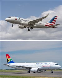 American e SAA recebem aeronaves da família A320