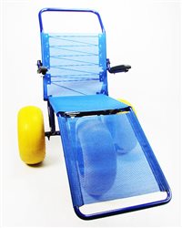 Cavenaghi vende cadeira de rodas para areia e água
