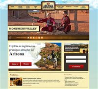 Turismo do Arizona lança site em português