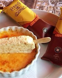 Diletto lança picolé de crème brûlée junto com restaurante