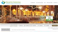 Recanto Cataratas, de Foz do Iguaçu, estreia novo site