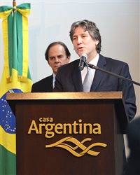 Vice-presidente inaugura Casa Argentina em São Paulo