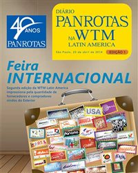 Leia agora 1º Diário PANROTAS na WTM Latin America