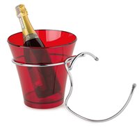 Forma lança balde para champanhe com suporte de mesa