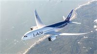 Lan usará 787 para SP e mais 5 rotas a partir de agosto