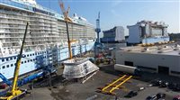 Novo navio da Royal entra em fase final de construção