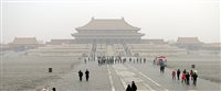 Poluição faz cair número de turistas em Beijing, na China