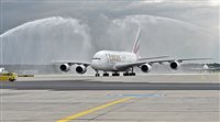 Emirates coloca A380 na rota Dubai-Frankfurt