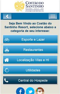 Costão (SC) lança app com agenda de lazer e restaurantes