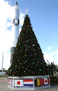 Kennedy Space Center apresenta o Holiday in Space