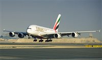 Emirates em 2014: 45 milhões de paxs, 13 A380 e 12B777