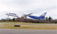 Latam Airlines recebeu seu primeiro 787-9 Dreamliner