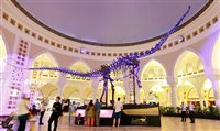 Dinossauro com 155 milhões de anos é atração em Dubai
