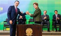 Dilma agradece Lages e dá as boas-vindas a novo ministro