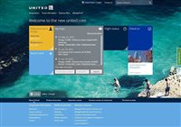 United Airlines lança versão do novo united.com