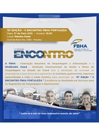 FBHA realiza evento amanhã em Fortaleza (CE)