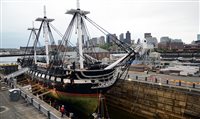 Navio de guerra mais antigo do mundo vira ponto turístico