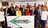 Unedestinos define seu primeiro presidente e diretoria
