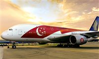 Dois dos A380 da Singapore ganham nova pintura; confira