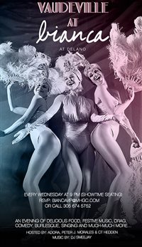 Comédia drag queen sobe ao palco do hotel Delano (Miami)