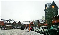Nevasca dá a Bariloche volume recorde de neve; veja