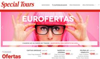 Special Tours apresenta novo site; confira