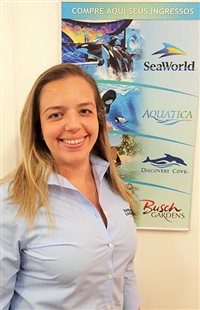Camila Monaco é nova coordenadora do Sea World no Brasil