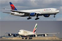 Emirates critica Delta e sugere substituir voo para Atlanta