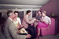 Conheça o entretenimento de bordo nos anos 1960