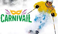 Carnivail: comemore o carnaval em uma estação de esqui