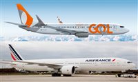 Air France-KLM já atende Gol em sete países europeus