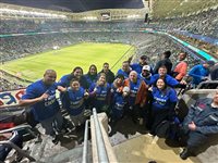 Palmeiras x San Lorenzo: Intermac leva parceiros a noite de futebol