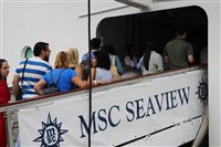 Agentes de viagens conhecem MSC Seaview durante Cruise360; fotos